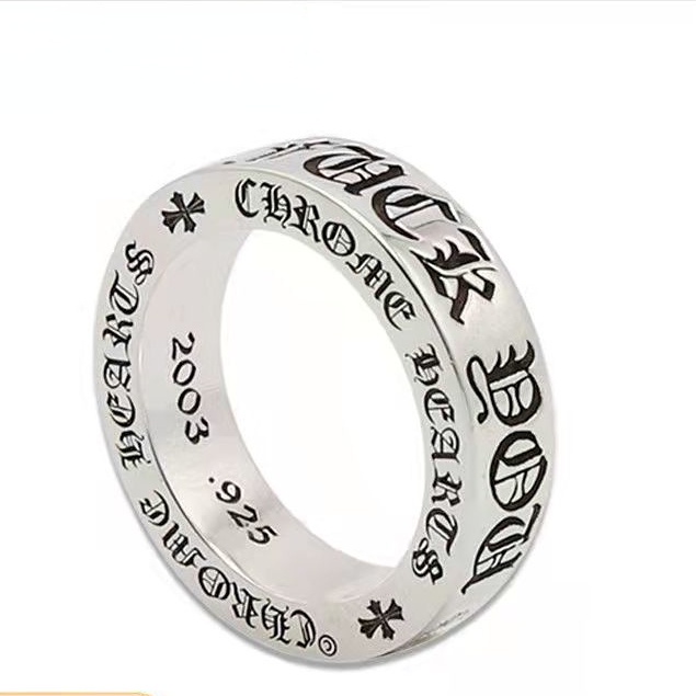 Chrome hearts 2024 couple ring