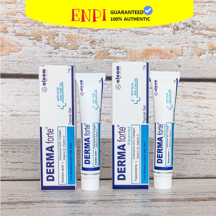 Reduce acne and dark spots Derma Forte 15g | Shopee Philippines