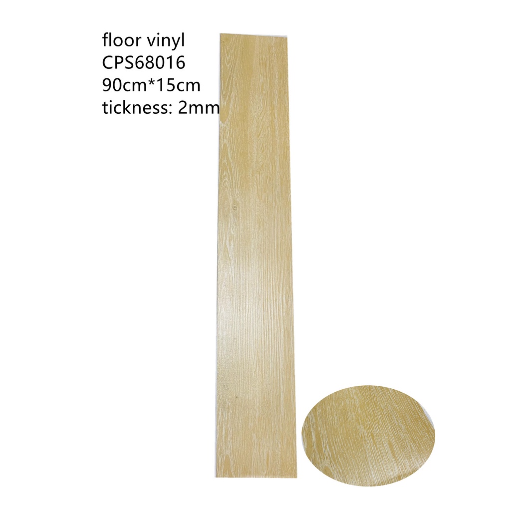 Thickening Wood Grain Vinyl Floor Sticker Self Adhesive PVC Tiles