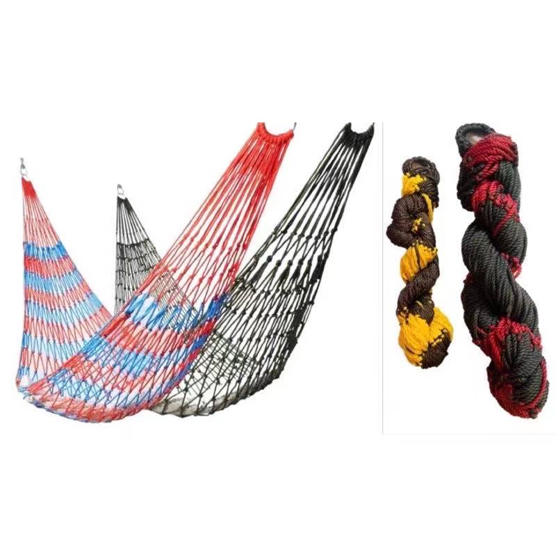Outdoor Cotton Hammock Single Double Swing Hemp Duyan Rope | Shopee ...
