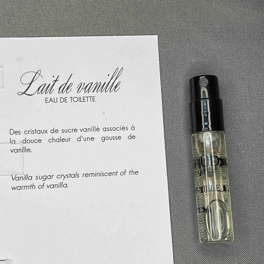 1.5ml Sample Chabaud Maison de Parfum Lait de Vanille Perfume