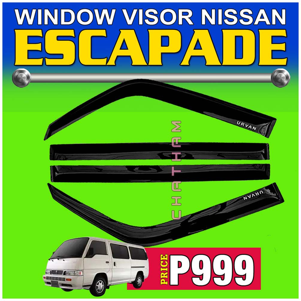 Nissan urvan outlet escapade accessories