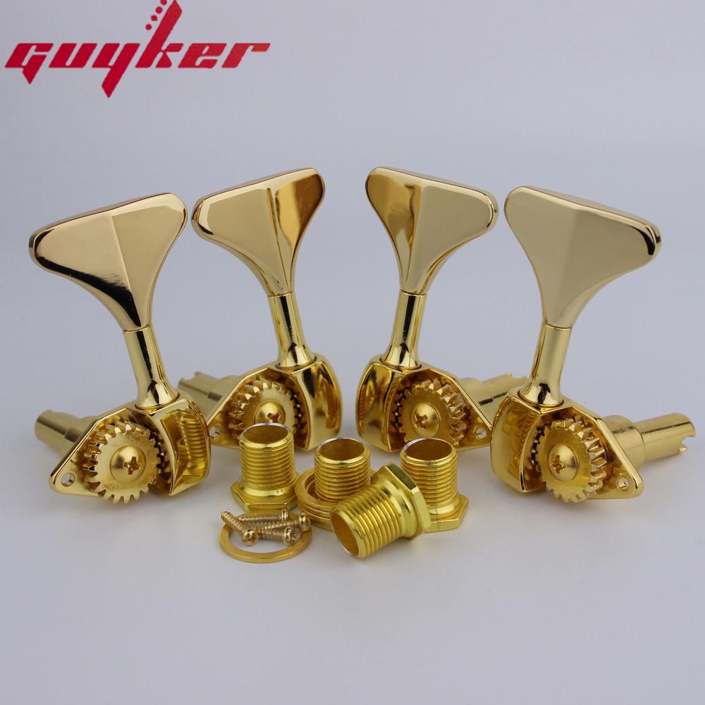 New Bass Tuners 120 Ratio Guitar Machine Gold Heads Guitar Tuning Key