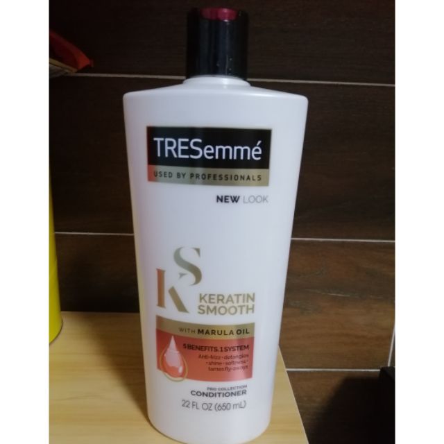 Tresemme Keratin Smooth With Marula Oil Conditioner 650ml Shopee Philippines 0368