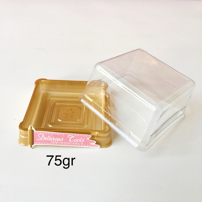 Mooncake case 75gr mika Mooncake packaging cake case packaging baking ...