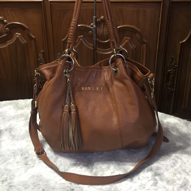 Sisley 2025 leather bag