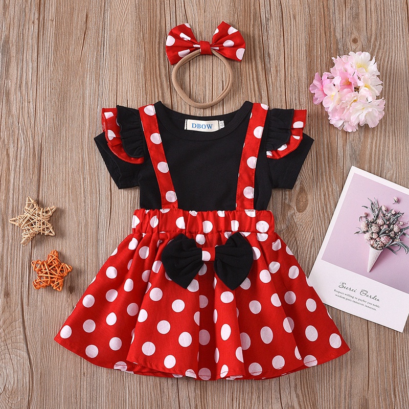 Minnie mouse dress for baby outlet girl