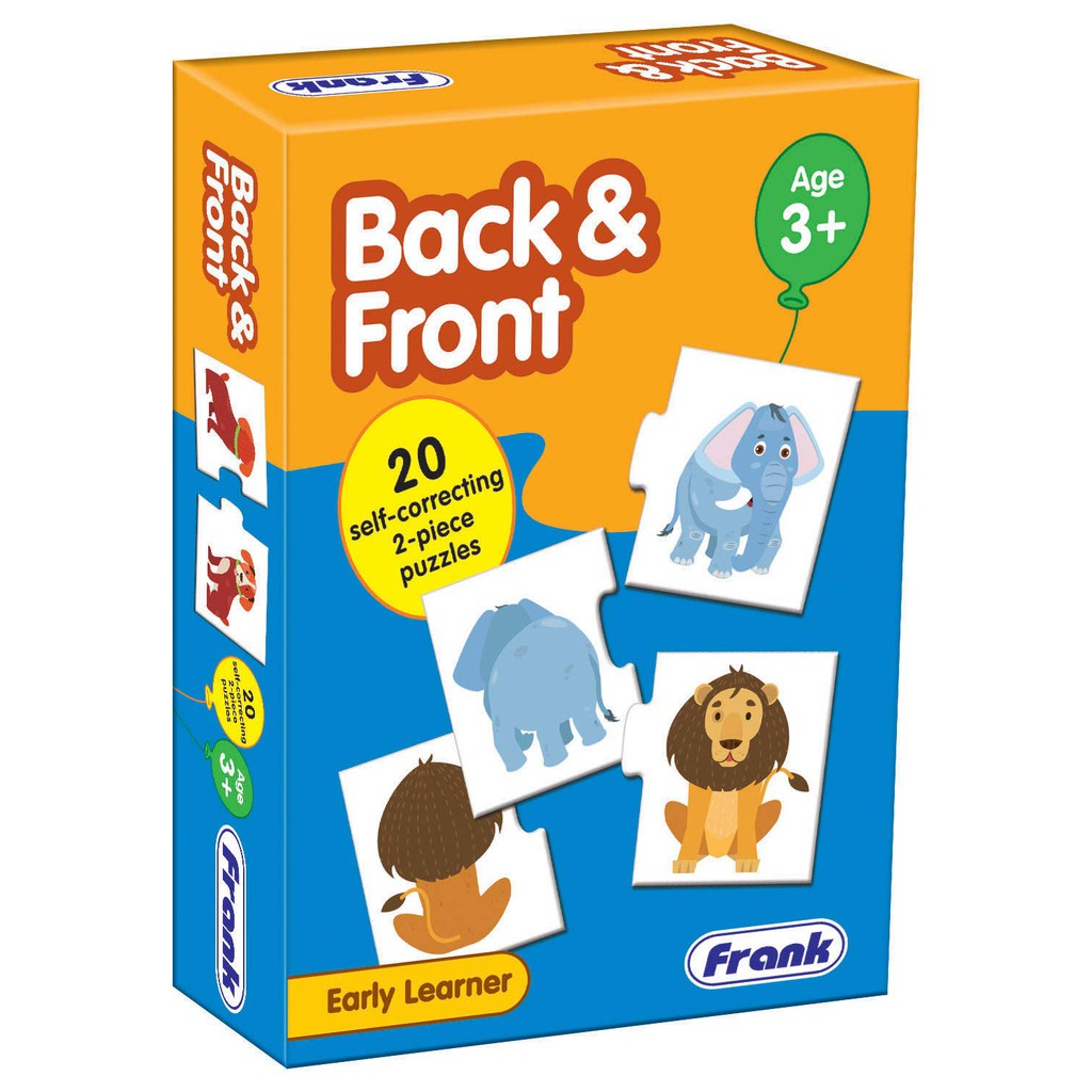 FRANK Early Learner | Back & Front Puzzle | Matching Front and Back ...