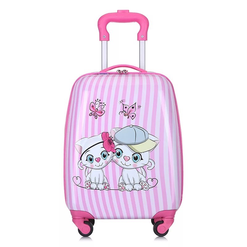 kids anime trolley case boy school suitcase travel rolling