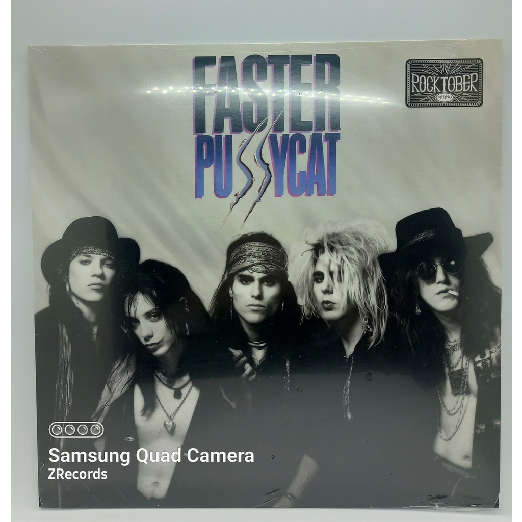 Faster Pussycat Faster Pussycat Album Vinyl Lp Glammetalhairrockus Press Sealed Rocktober 