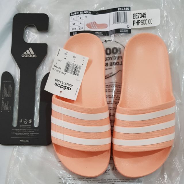 ADIDAS ADILETTE AQUA Slides US 5 Shopee Philippines