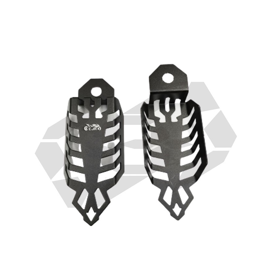 REAR SHOCK COVER Universal Colored Alloy SUMOCHEPIN Motorcycle (C&C