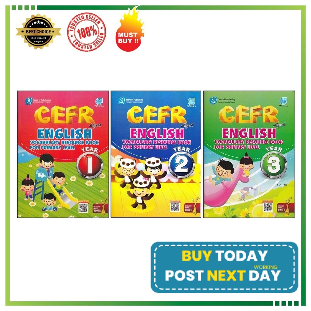 Pan Asia CEFRAligned ENGLISH Vocabulary Resource Book for Primary