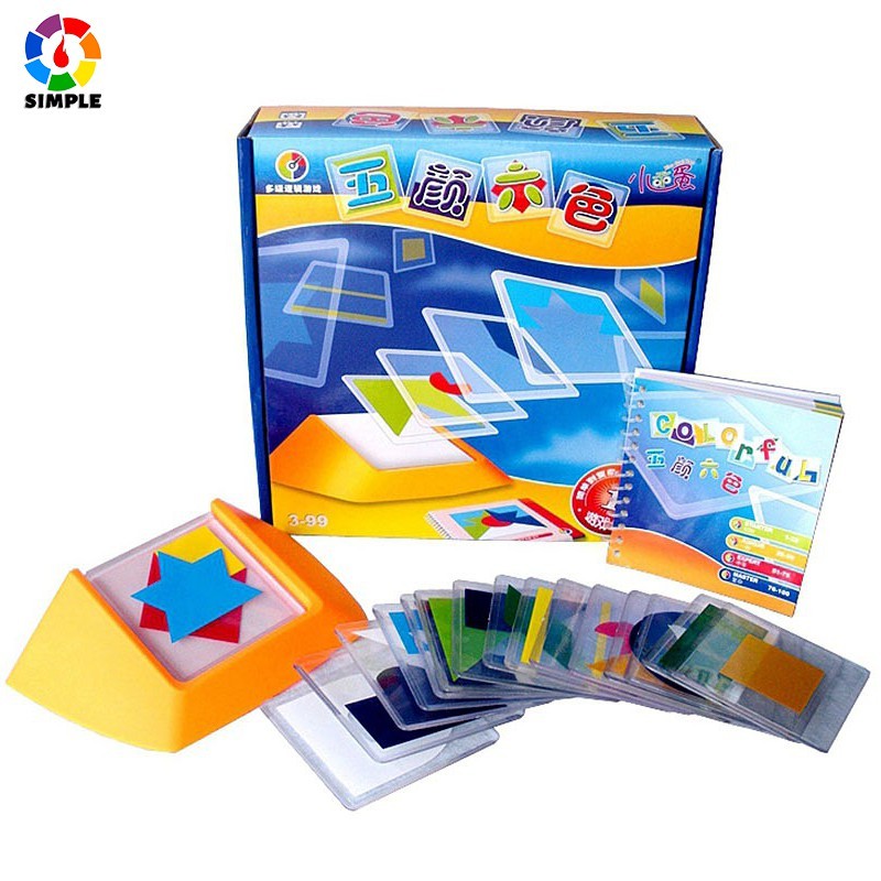 Smart Games 100 Challenge Color Code Puzzle Games Tangram Jigsaw Board ...