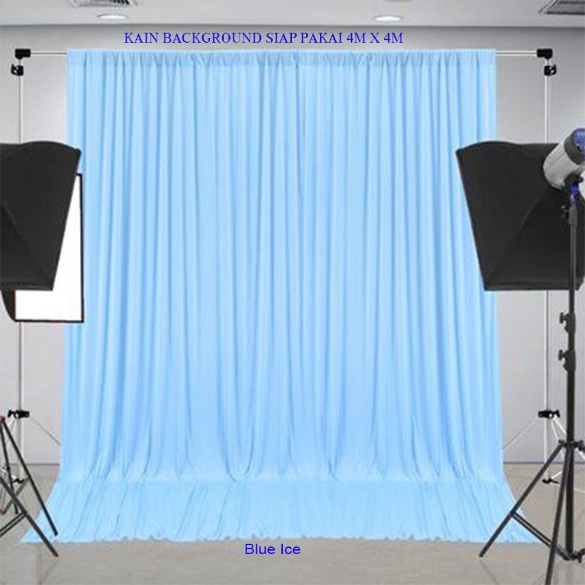 Background Proposal Party Decoration Backdrop | 4m Filament Gray Fabric ...