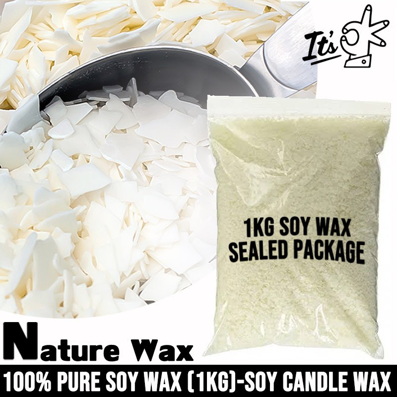 Golden soy akosoy wax flakes organic vegan pastilles for candle