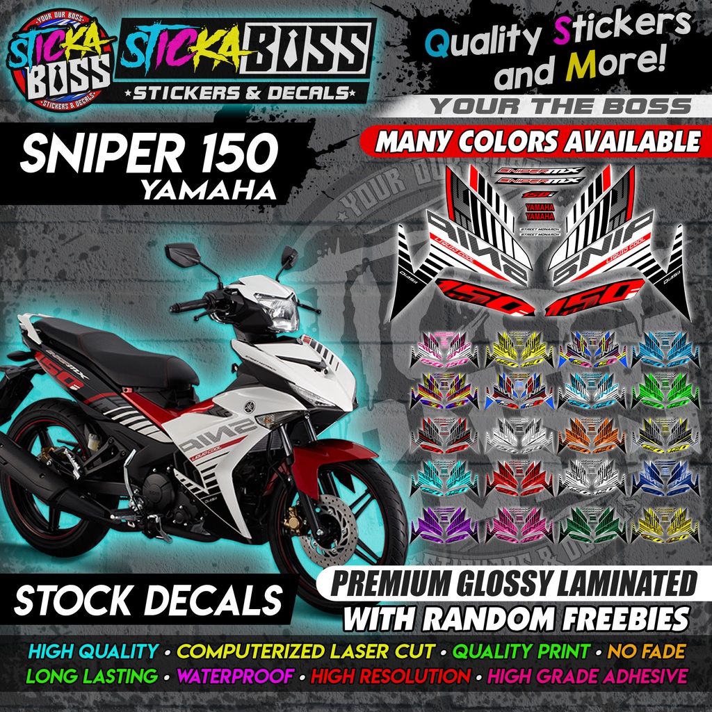 Sniper 150 store all colors