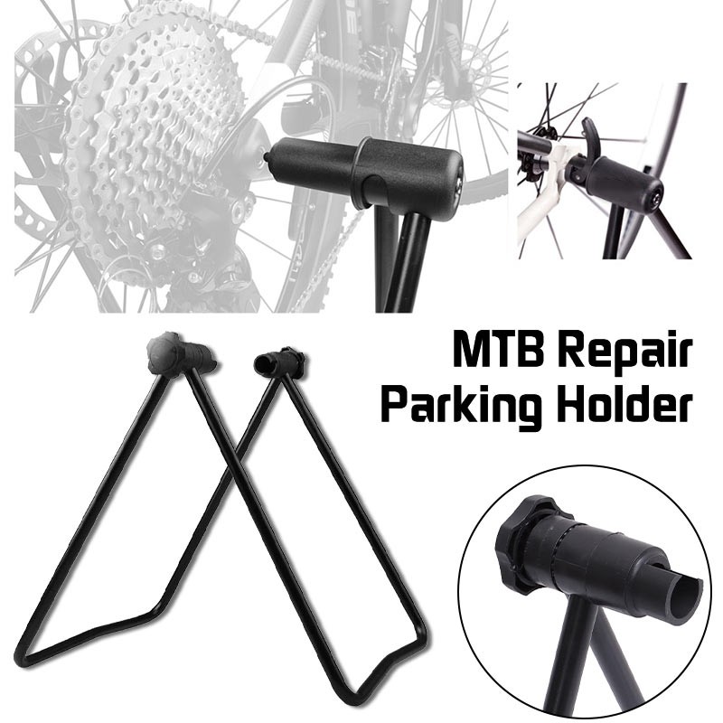 MTB U-Shaped Parking Rack Bike Repair Fixing Bracket Wheel Hub Repair ...