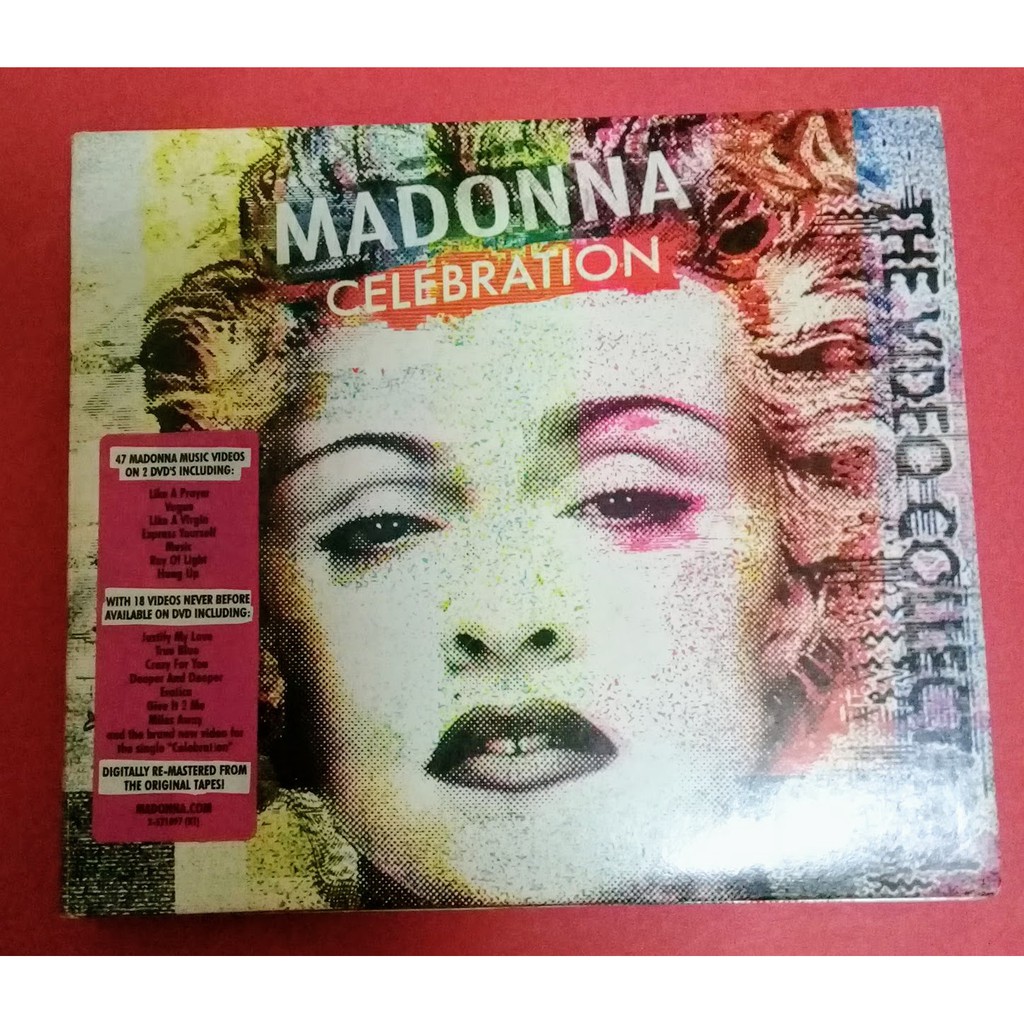 Madonna Celebration DVDs Shopee Philippines