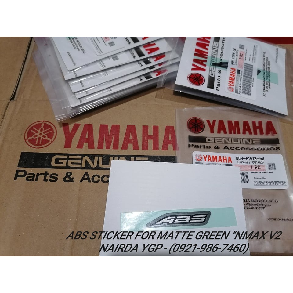 ABS sticker for NMAX 2020 Version2(sold by pair) | Shopee Philippines