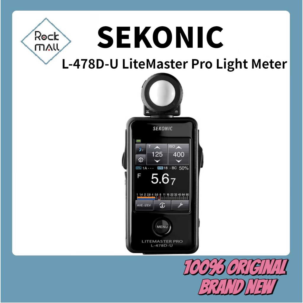 sekonic litemaster pro l 478d u light meter