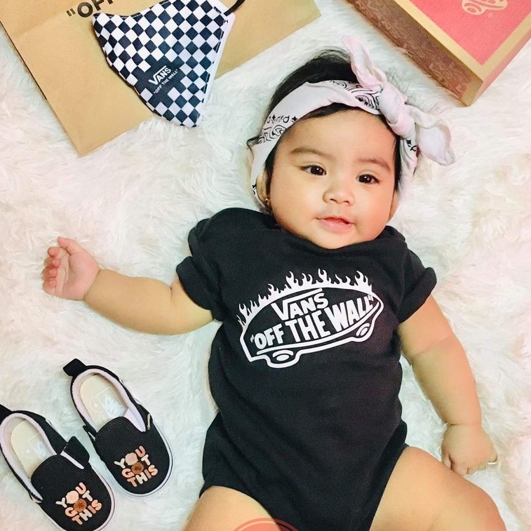 VANS 0 12 MONTHS UNISEX ONESIES New Born Baby Clothes Shopee Philippines