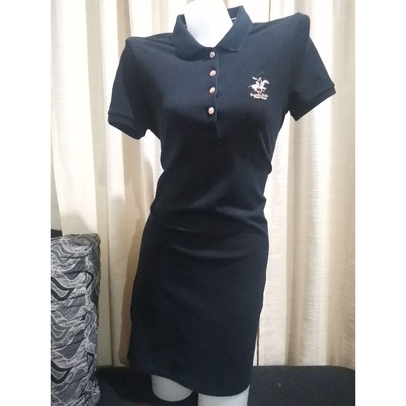 Black Polo Dress Beverly Hills Polo Club Shopee Philippines