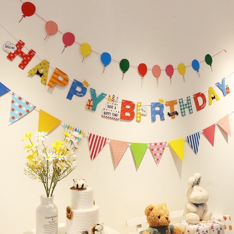 [New Model] happy birthday Text String, Korean Style birthday ...