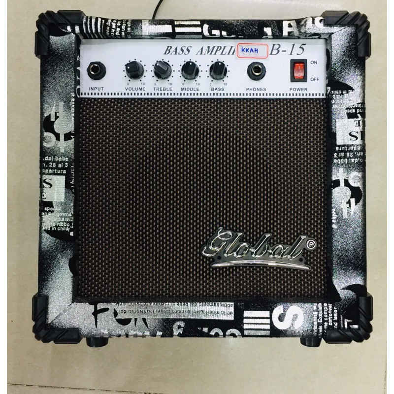 GLOBAL B15 BASS AMPLIFIER | Shopee Philippines