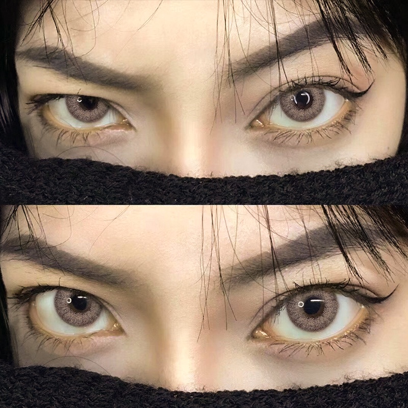 UYAAI Crystal Color Contact Lens With Diopters Prescription Wildcat