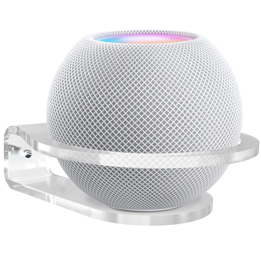 thumbnail image 2 of AHASTYLE HomePod Mini Wall Mount ABS Stand Holder With Cable Management Accessories For Apple HomePod Mini With Screws Space-saving For Kitchen, Bathroom And Bedroom (Black-1pc 2 of 10