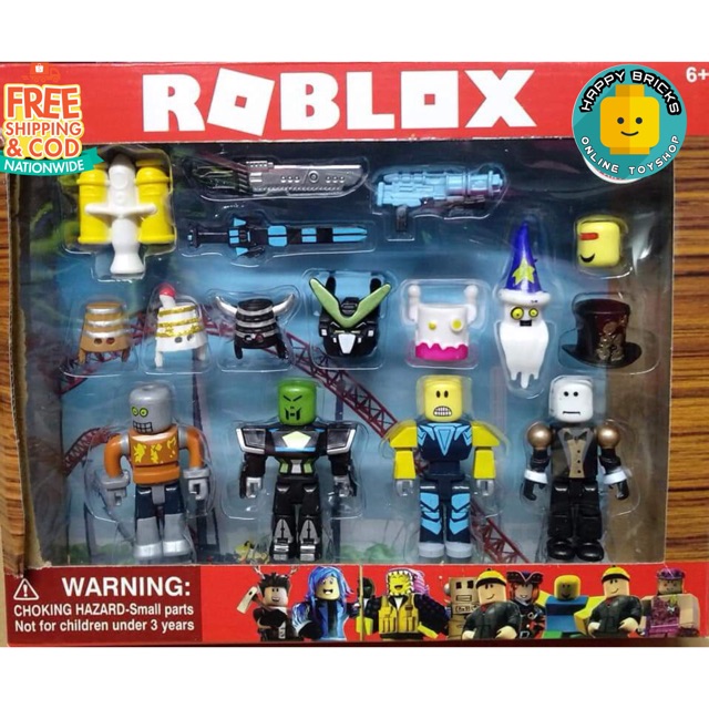 4 ROBLOX TOY Characters RIOT Figures For Kid & Cake Topper ROBLOXS ...