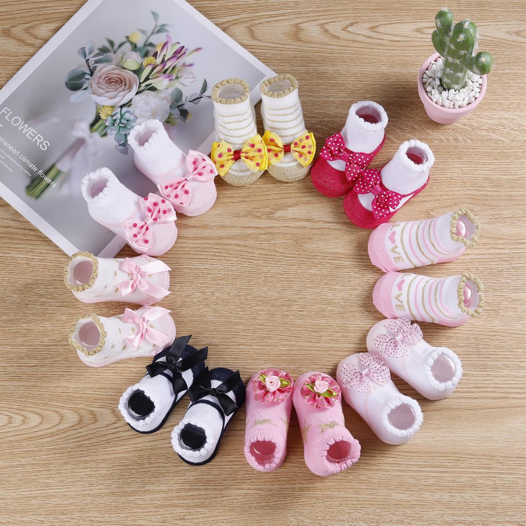 Baby girl 2024 sock booties