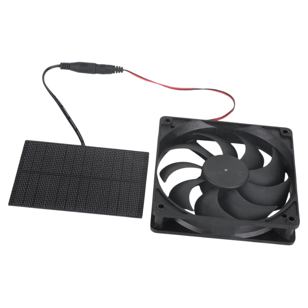 Outdoor Solar Powered Fan Mini Exhaust Fan for Pet Chicken House ...