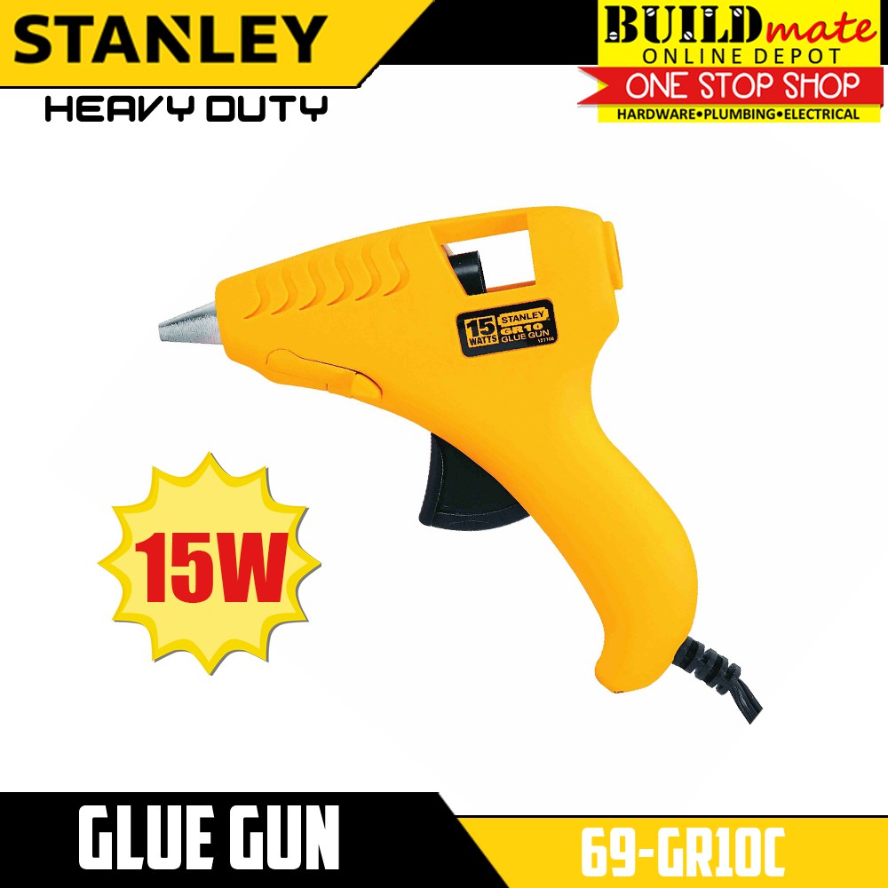 Stanley Mini GlueShot Glue Gun Yellow - Office Depot