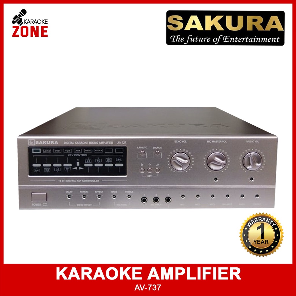 Sakura AV 737 / Sakura Amplifier / 1400watts / Original Sakura