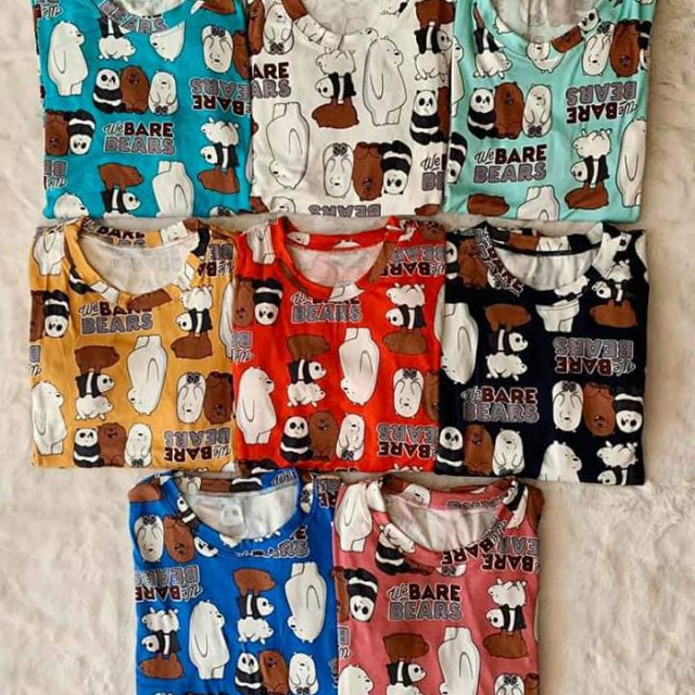 WE BARE BEARS PAJAMA Shopee Philippines