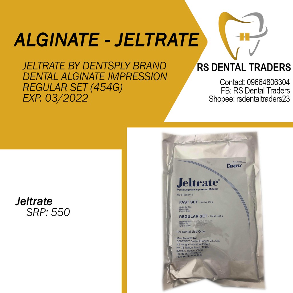 Jeltrate Alginate