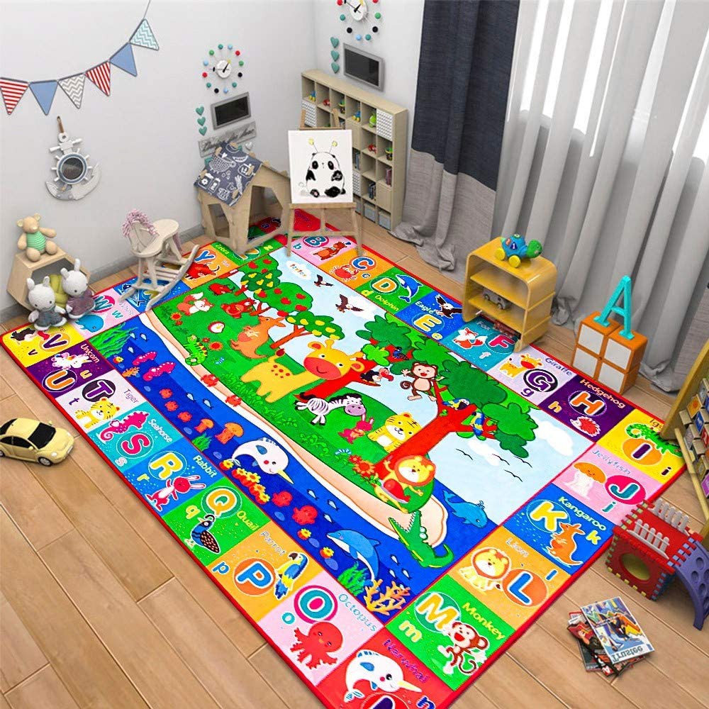 Baby Crawling Play Mat Floor Play Mat Game Mat With Plastic Bag Random ...