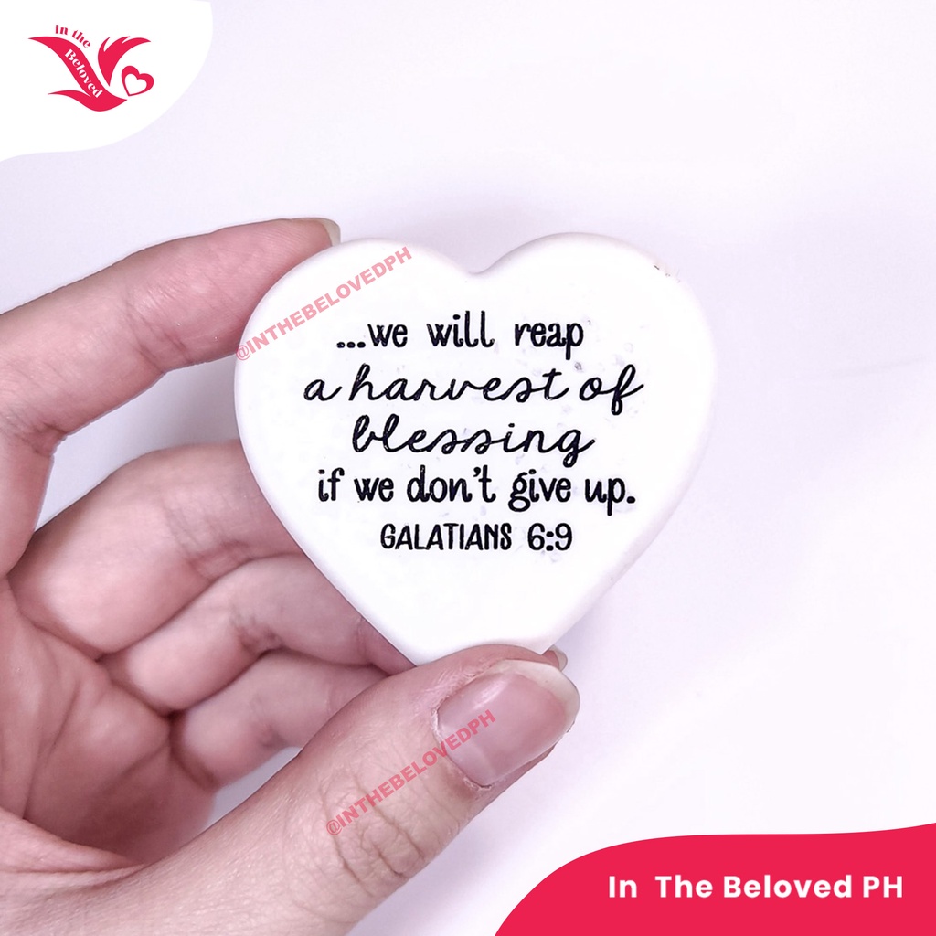 Scripture Stones/ Bible Verse tablets for display or paperweight ...