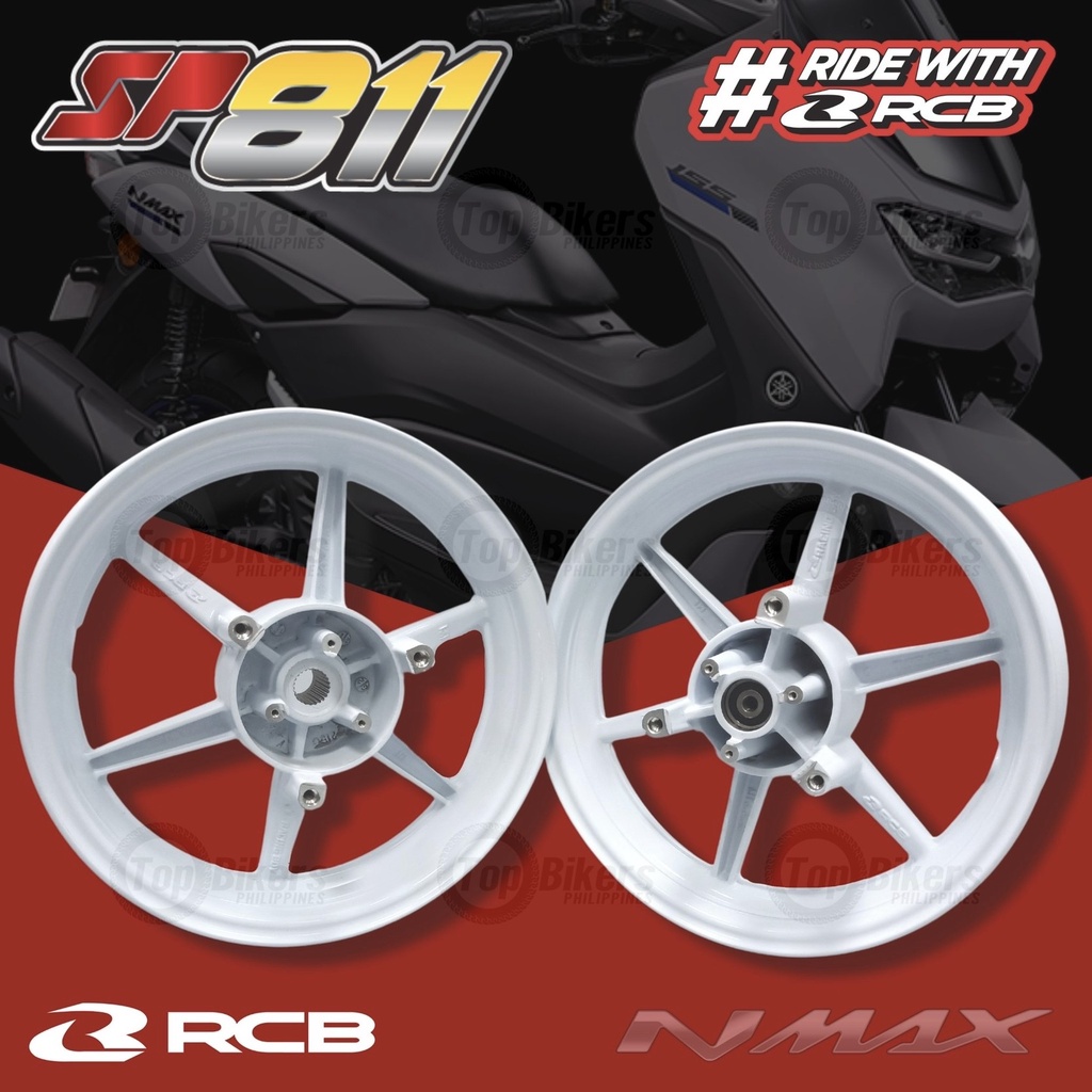 RCB RB6 Mags SP811 Yamaha NMAX V2 3.00/3.50 x 13 (2020) [01S0455 ...