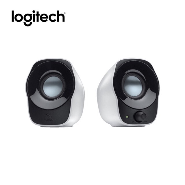 Logitech Z120 Compact Stereo Speakers (White) | Shopee Philippines