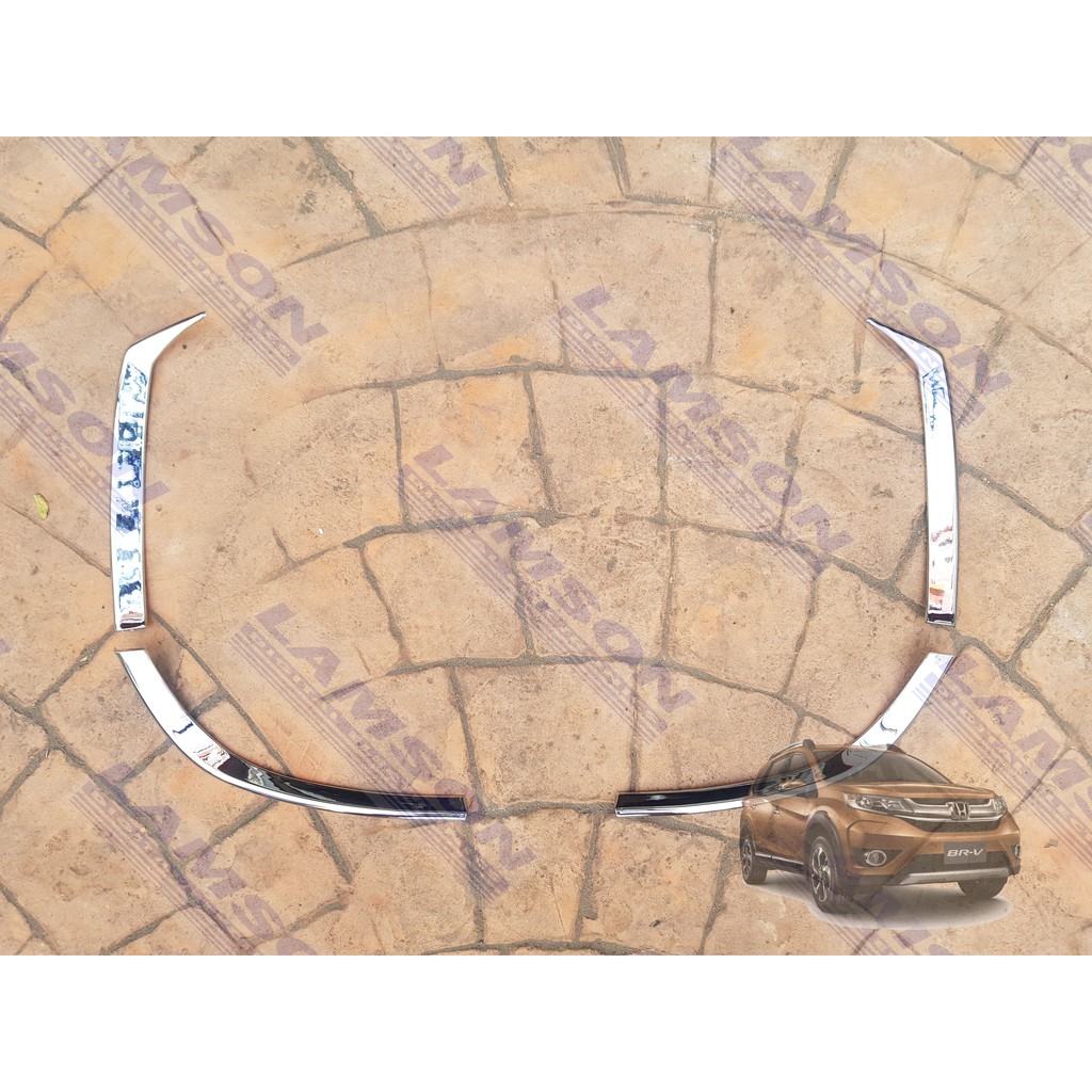 Honda BR-V BRV 2017 - 2018 Rear Bumper Trim Chrome | Shopee Philippines