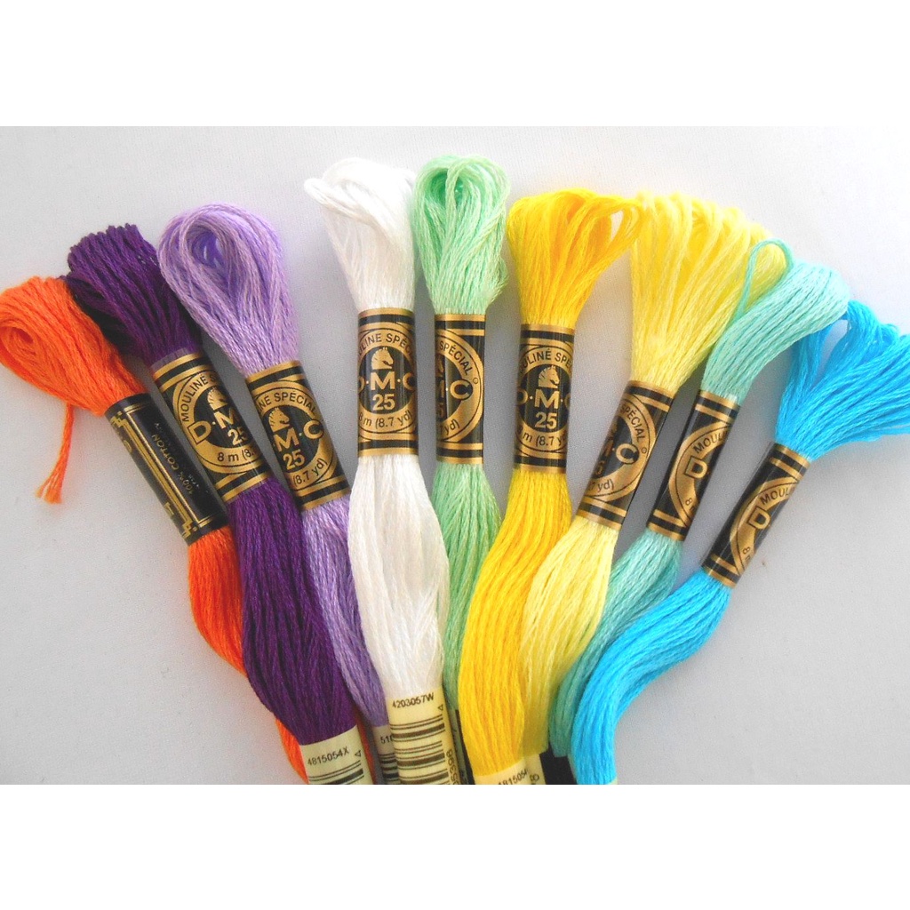 DMC Threads (Ecru, Blanc, B5200, 310 Black) Shopee Philippines