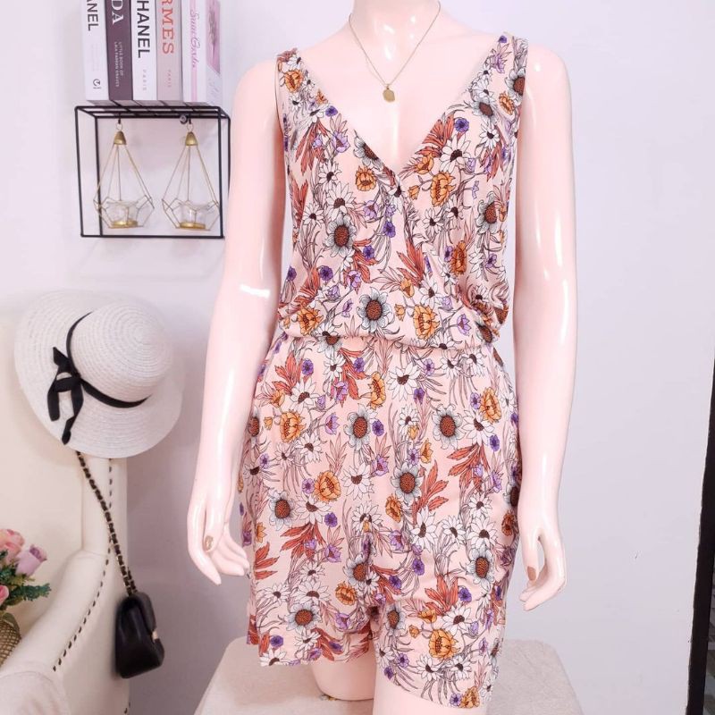 H&m floral hot sale romper