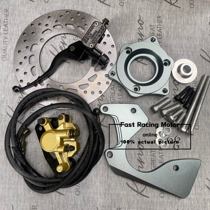 rear disc brake bracket assy full set for yamaha aerox 155 motorcycle ...