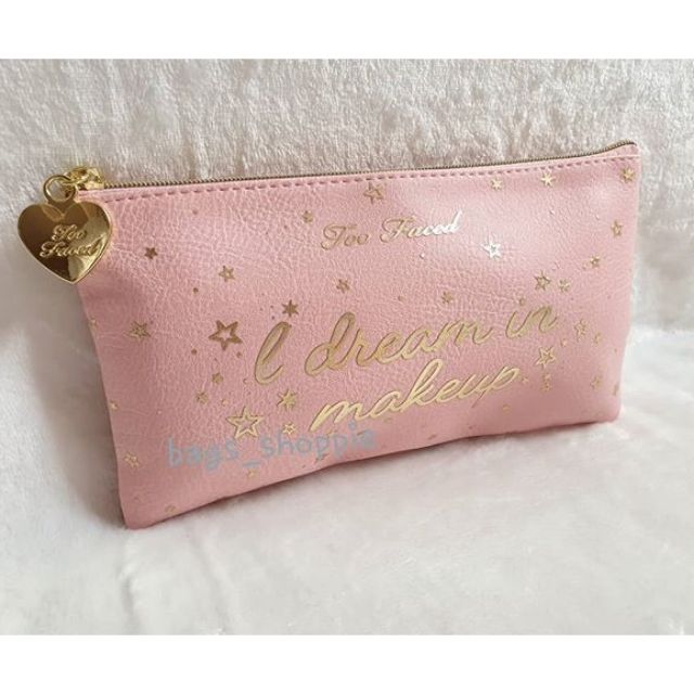 Too faced 2025 pink pouch