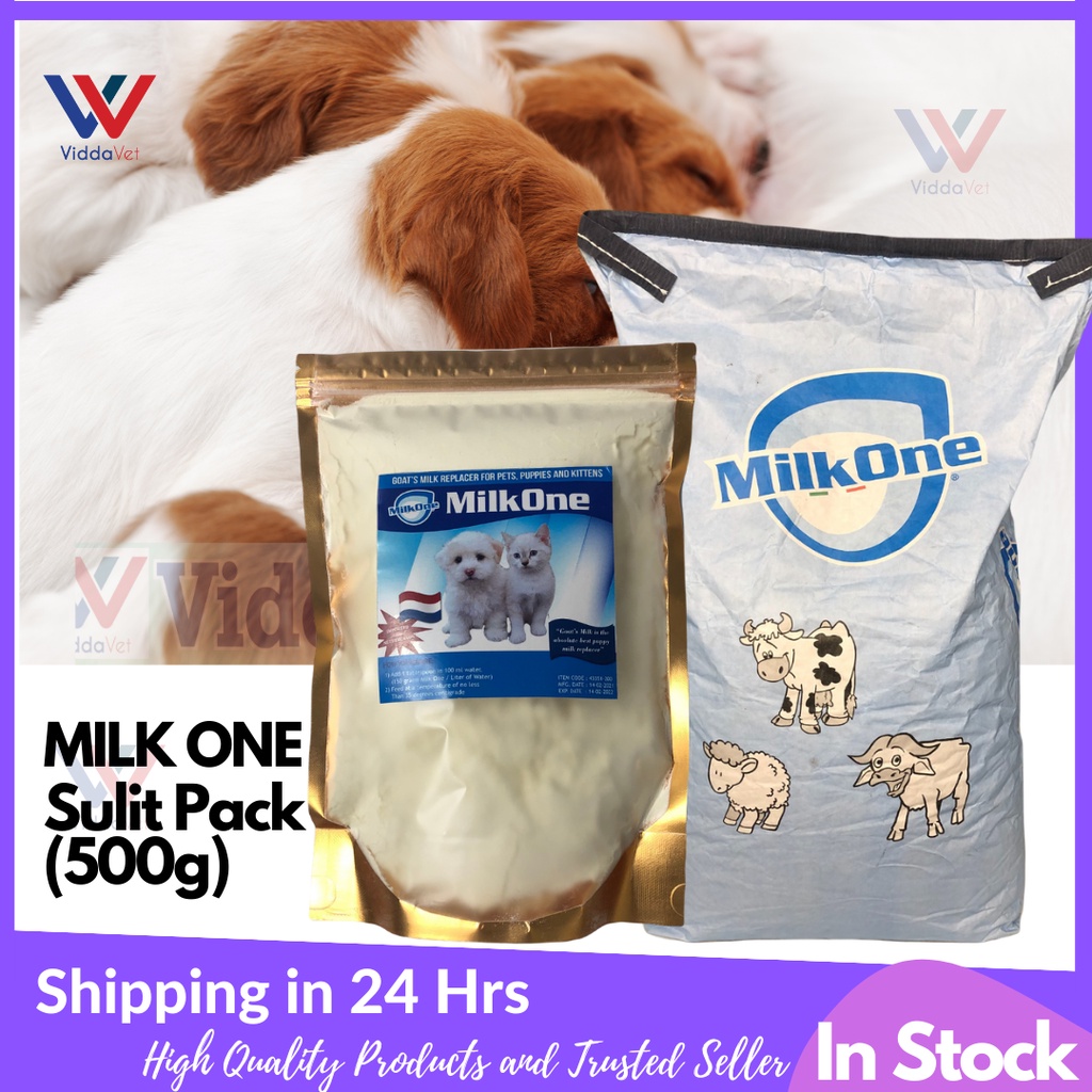Imported MILK ONE 500 grams Sulit Pack Goat's Milk Replacer for pet
