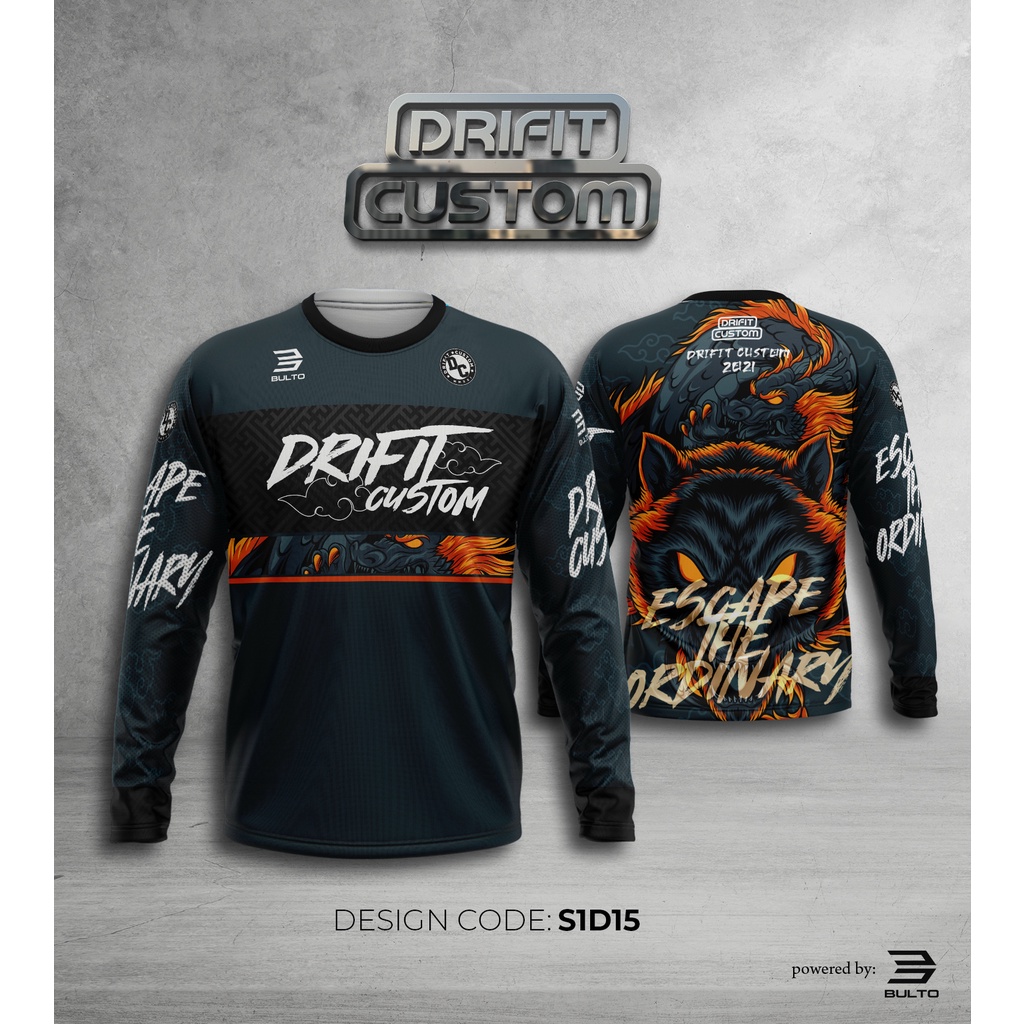 DRIFIT CUSTOM MOTO JERSEY S1 D15 | Shopee Philippines