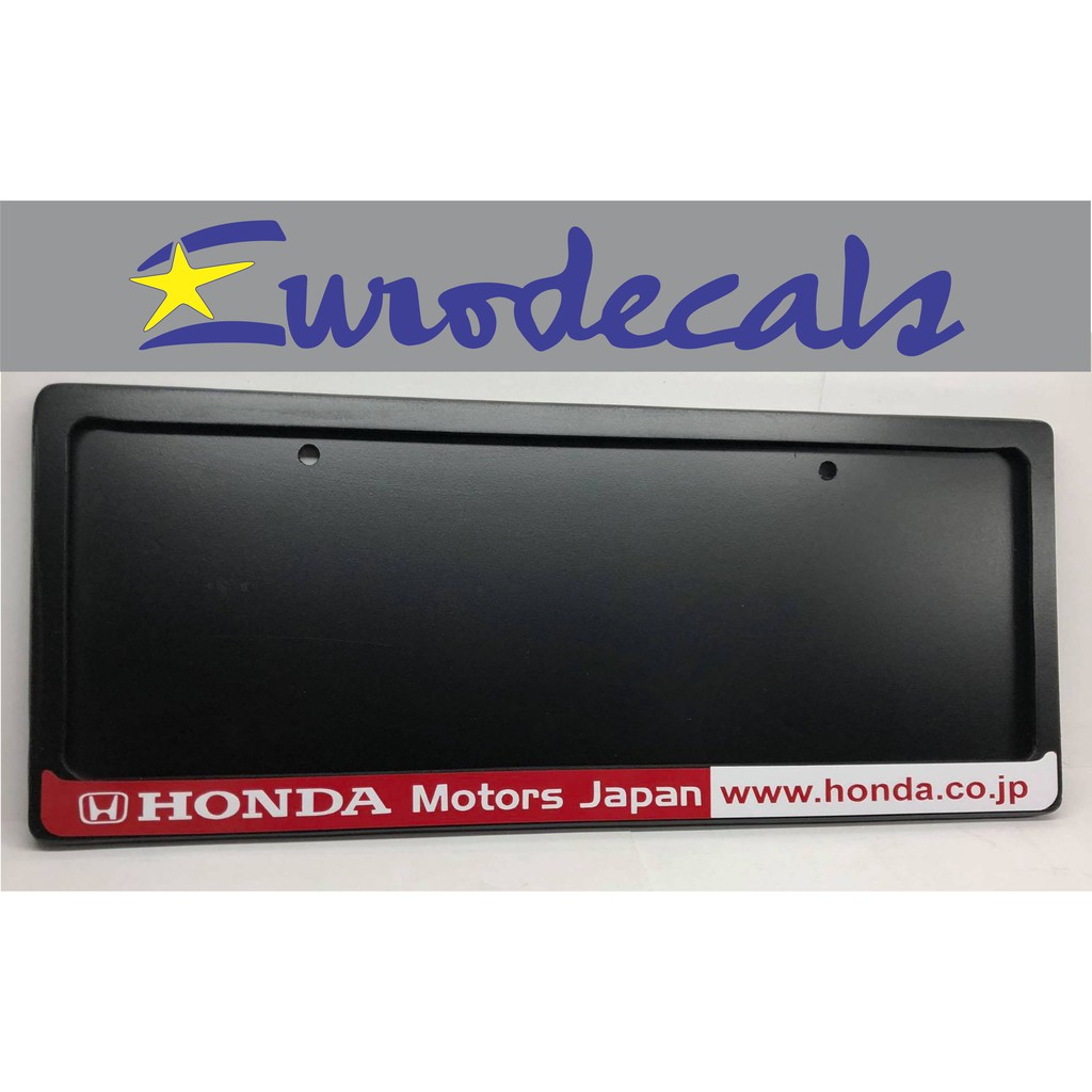 Honda Motors Japan frame for Philippine Size Plate Shopee Philippines